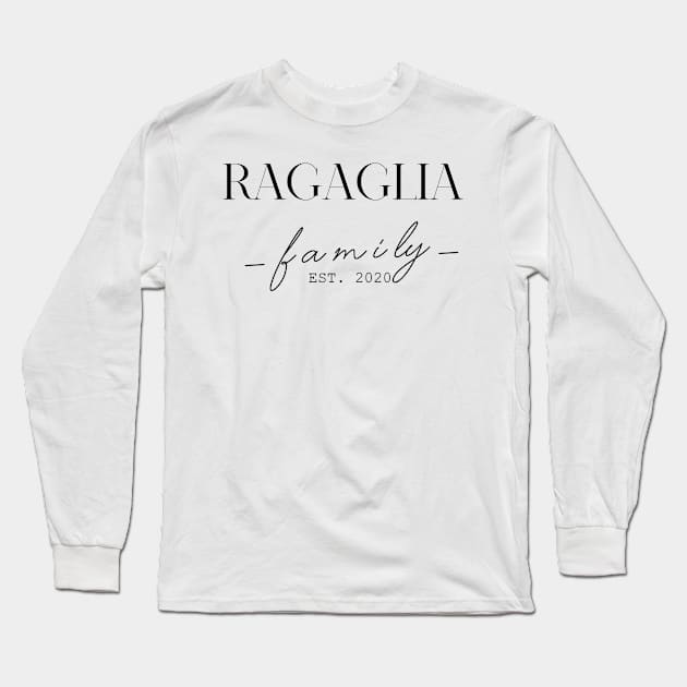 Ragaglia Family EST. 2020, Surname, Ragaglia Long Sleeve T-Shirt by ProvidenciaryArtist